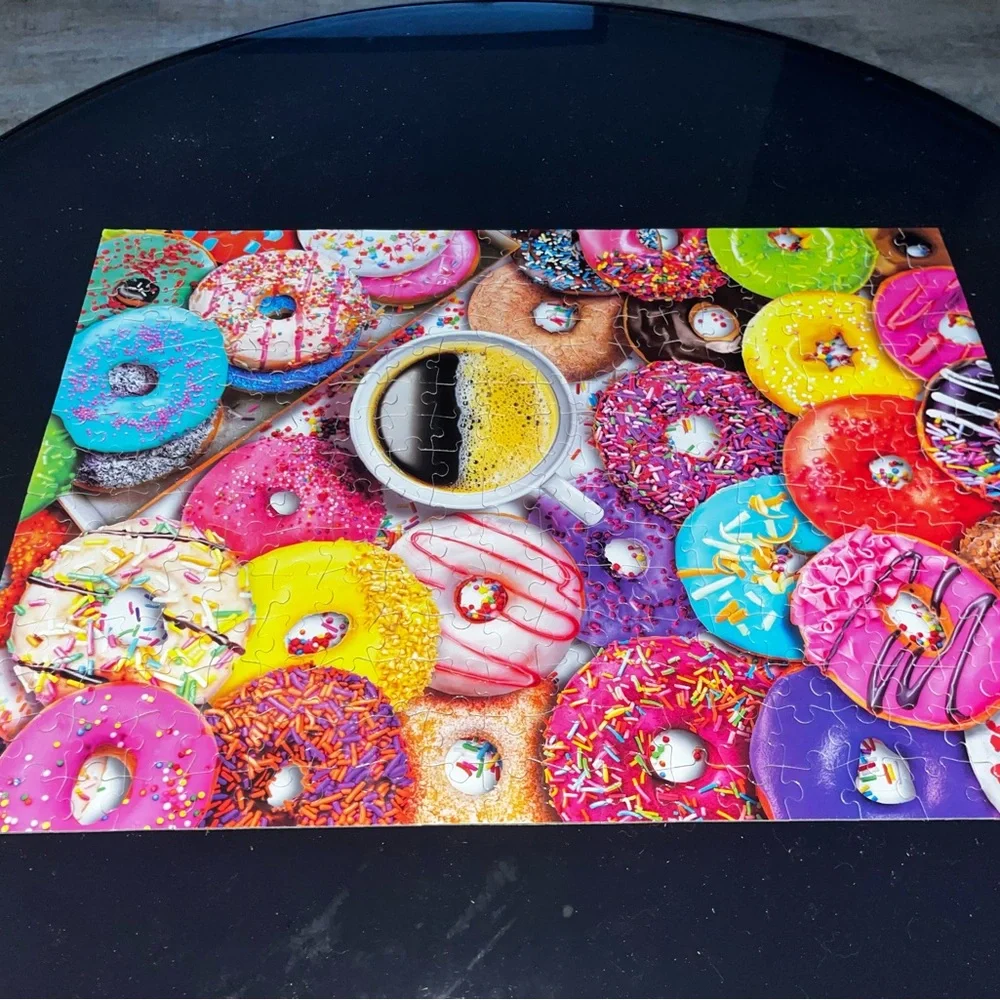 Buffalo Vivid Collection Donut Puzzle - 300 Pieces - Picture 2 of 4